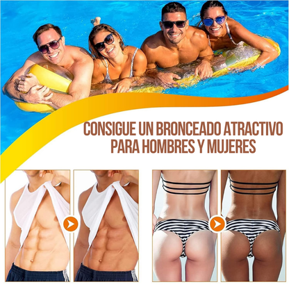 Crema bronceadora | Rápido, Natural y Duradero
