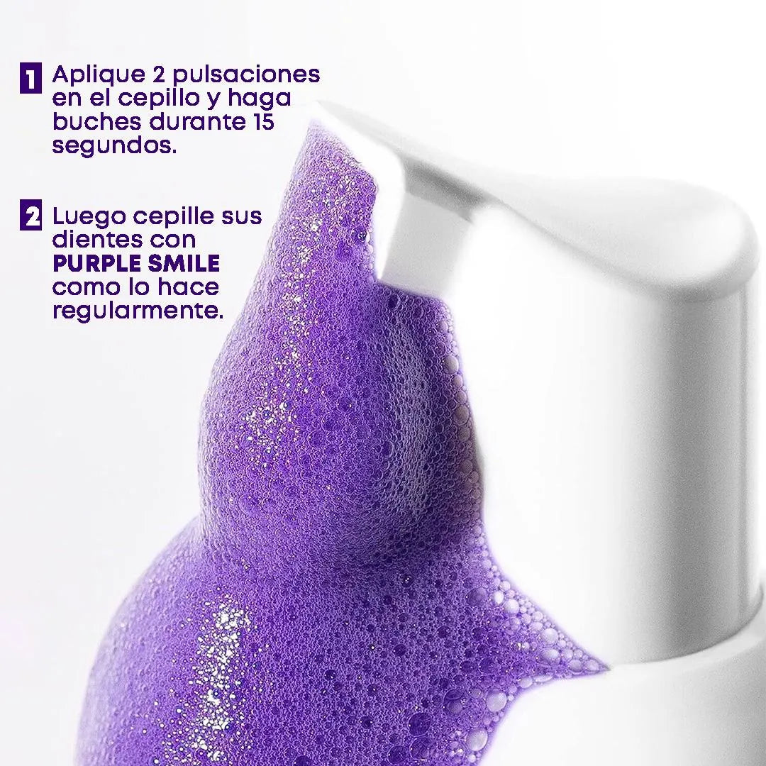 Crema dental Purple Smile | Tu sonrisa mas blanca