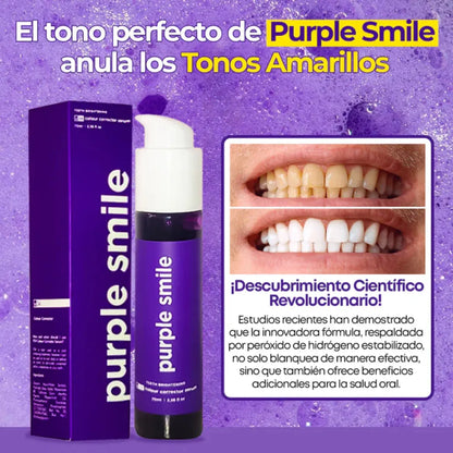 Crema dental Purple Smile | Tu sonrisa mas blanca