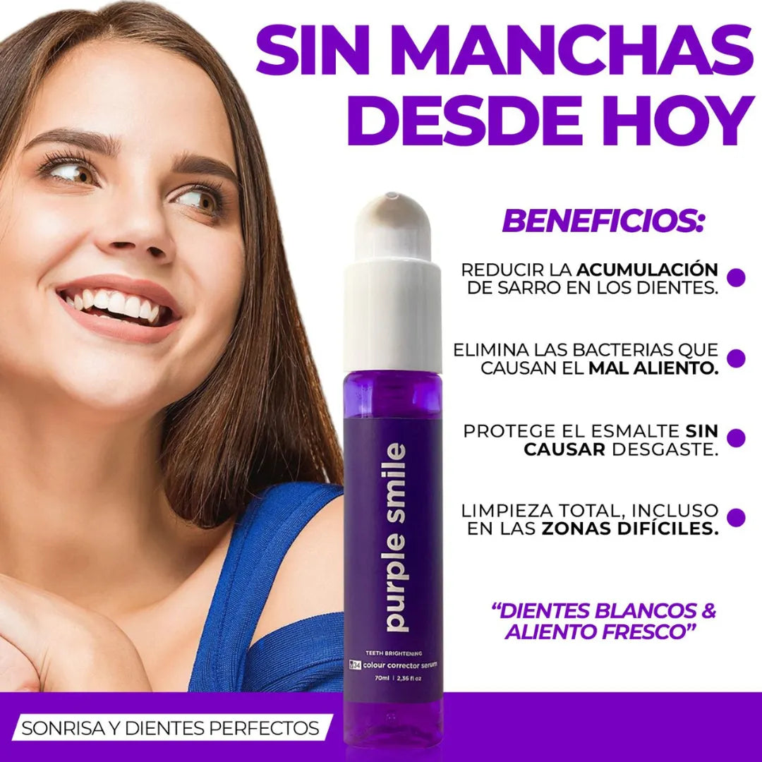 Crema dental Purple Smile | Tu sonrisa mas blanca