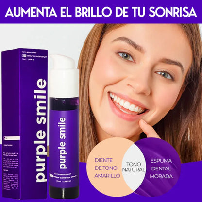 Crema dental Purple Smile | Tu sonrisa mas blanca